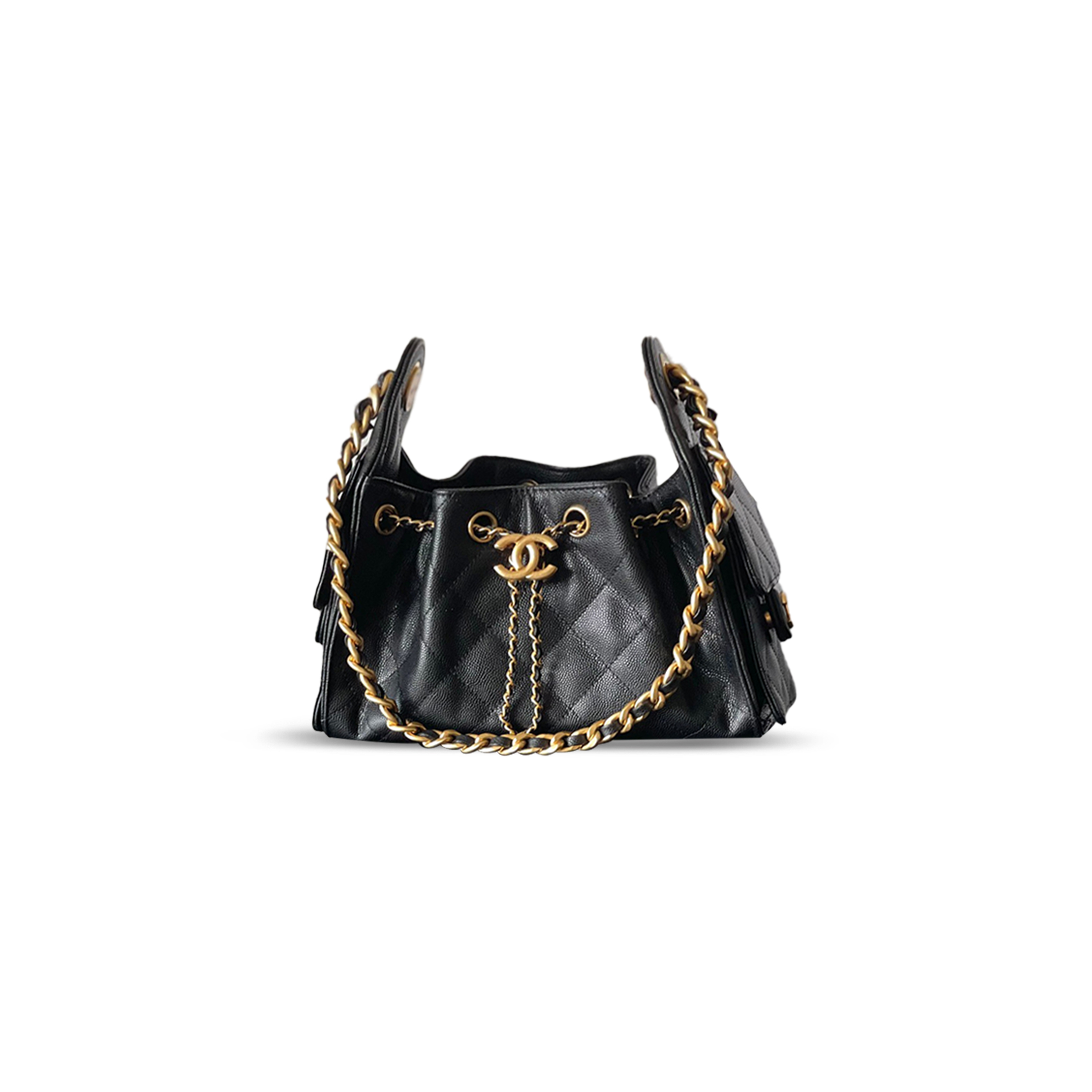 CHANEL 25 MINI HOBO BAG GRAINED CALFSKIN AS5631 (22*20*12.5cm)